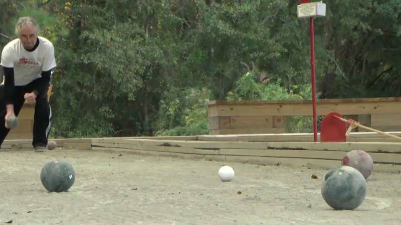 Bocce Ball lights up Woolmarket Community Center