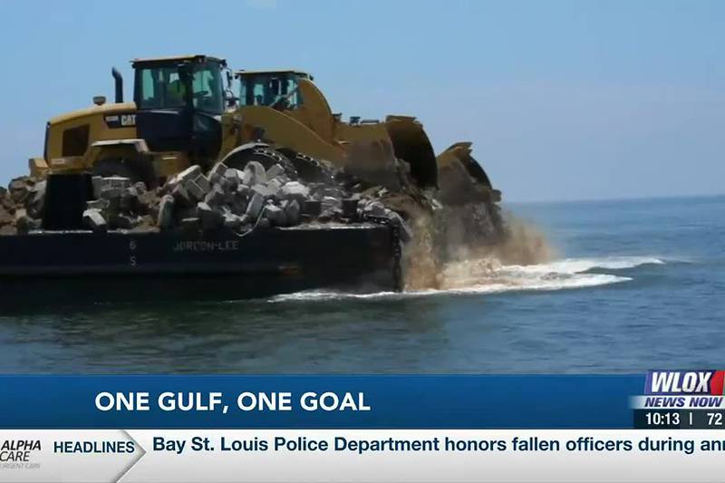 ‘One Gulf, One Goal’ on a mission to restore Mississippi Sound marine life