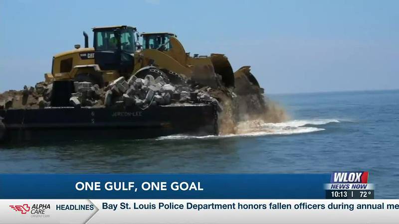 ‘One Gulf, One Goal’ on a mission to restore Mississippi Sound marine life