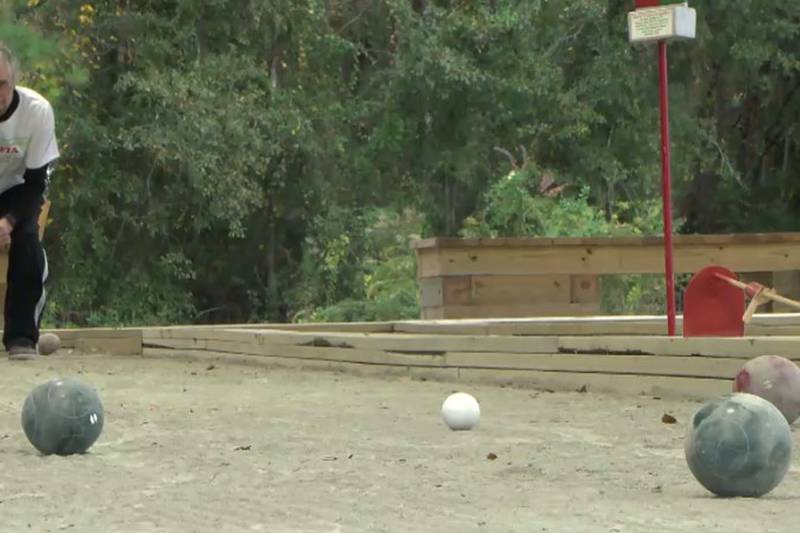 Bocce Ball lights up Woolmarket Community Center