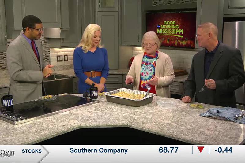 Thanksgiving dishes: Jaimee & her mom's oyster dressing