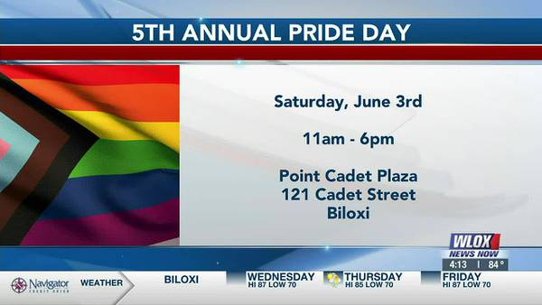 Happening June 3: Pride Day in Biloxi