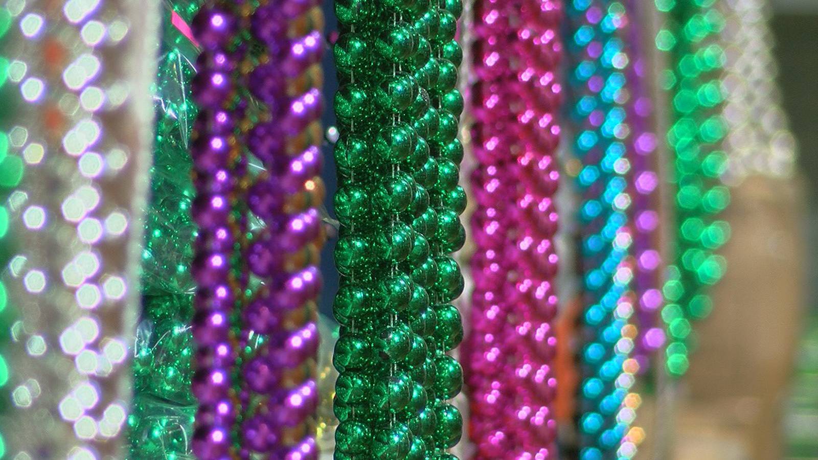 how to recycle mardi gras beads