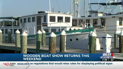 Wooden boat show returns to Coast this weekend