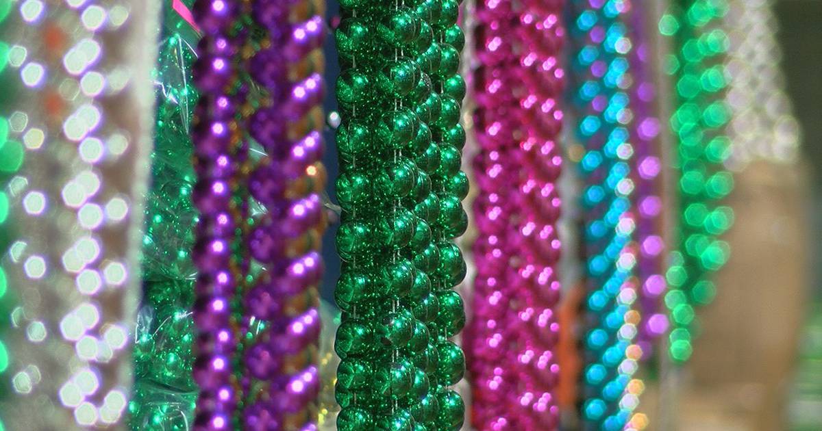 mardi gras bead recycling new orleans