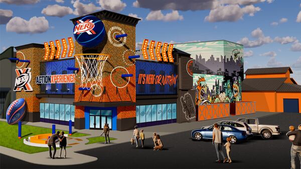 NERF-themed action park to open in Tennessee next year