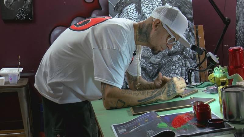 Coast Life: Artist uses past experiences to fuel his drive to add “splash” to cars
