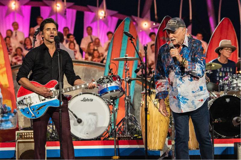 John Stamos is joining The Beach Boys on their current tour as special guest 